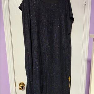 Elegant Black Sparkle Dress